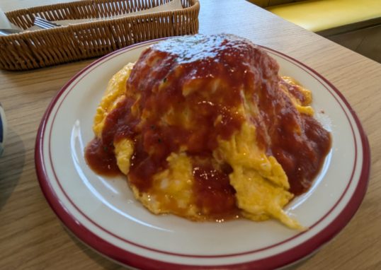 Omelette rice