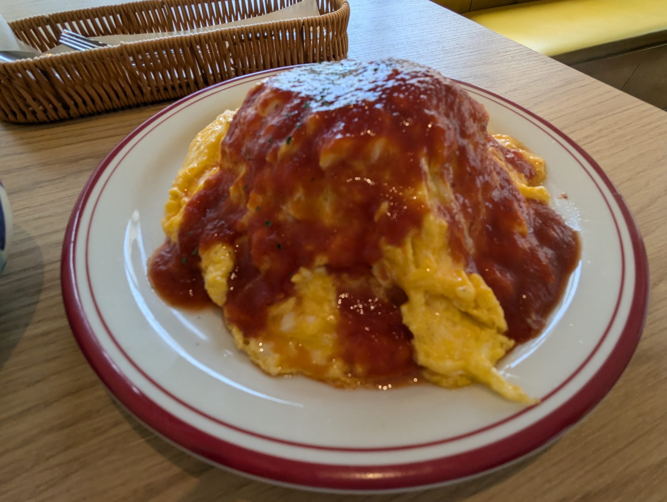 Omelette rice