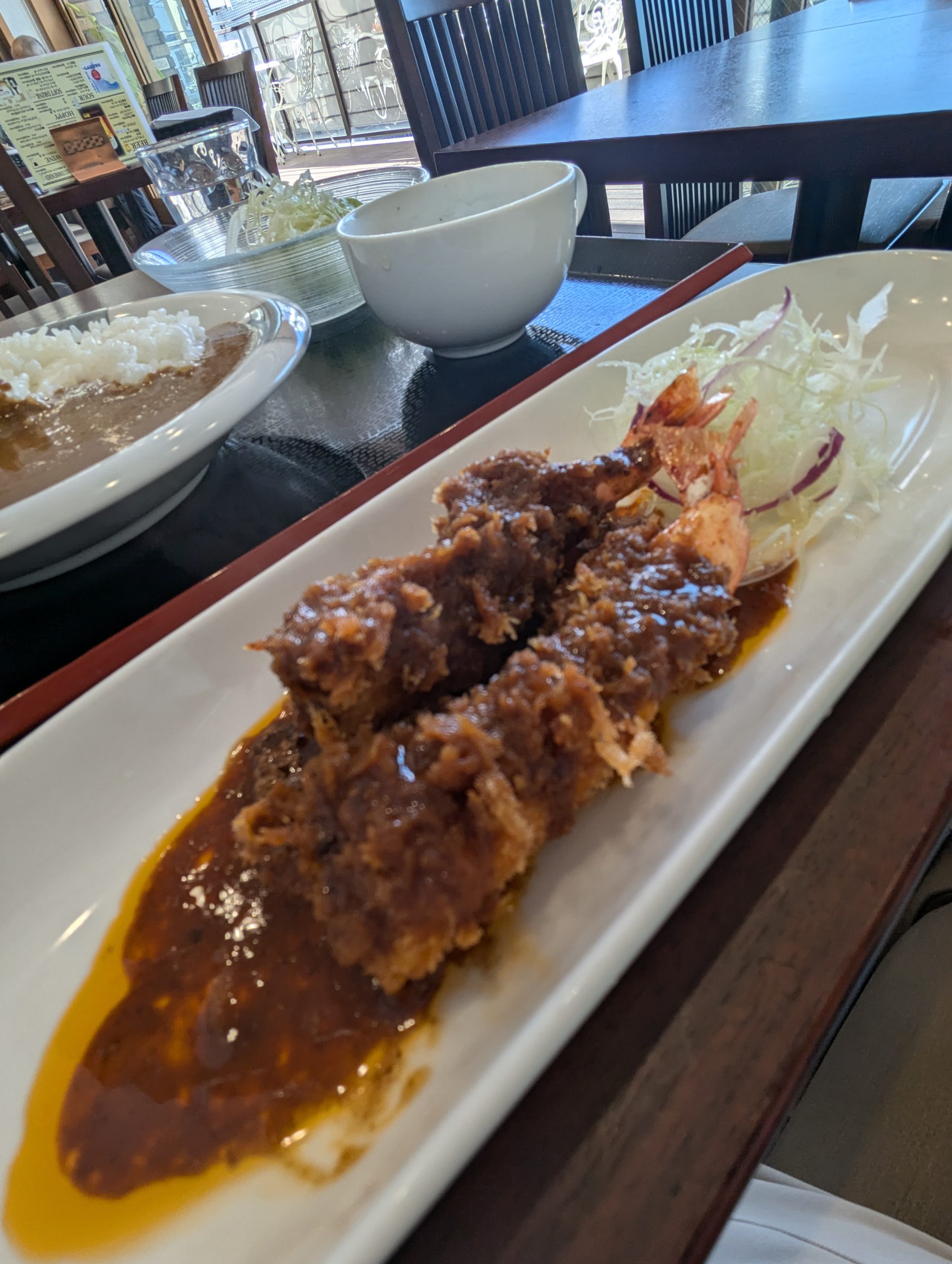 delicious fried shrimp