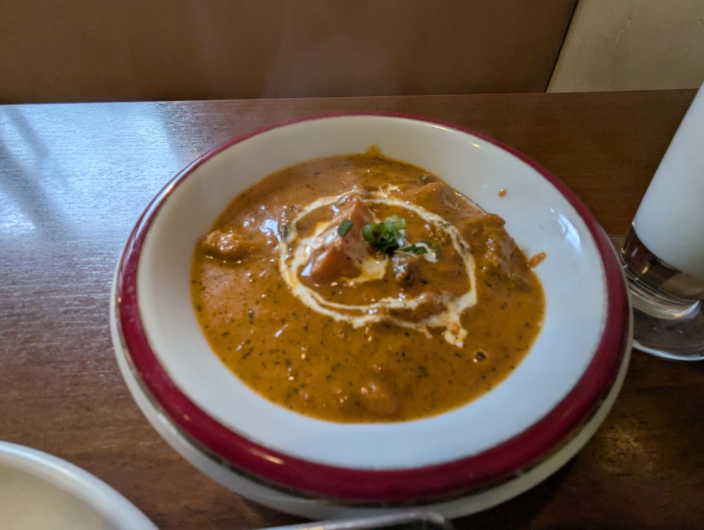 Indian curry in Nakano