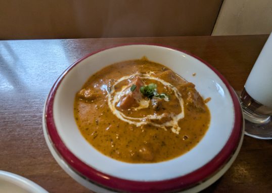 Indian curry in Nakano